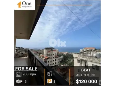 APARTMENTS FOR SALE IN BLAT - JBEIL