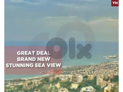 sea view, brand new,great deal,new Fidar, Jbeil/نيو فيدار REF#YH137161