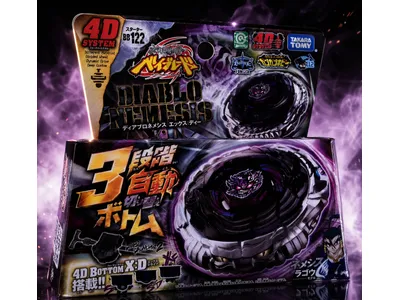 Takara Tomy Diablo Nemesis Beyblade
