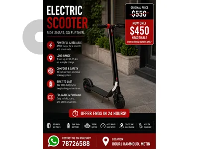 electric scooter