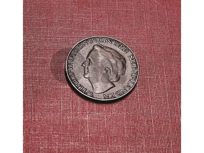Netherlands 1948 Queen Wilhelmina 1 cent bronze coin