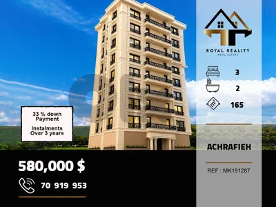 under construcion apartments for sale in ain al mraiseh beirut شقق قيد الانشاء