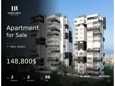 Apartment for Sale with Flexible Installments in Bsalim, Metn