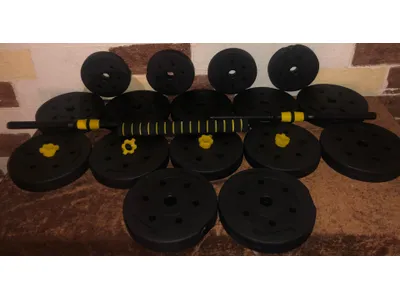 dumbell and bar  40kg