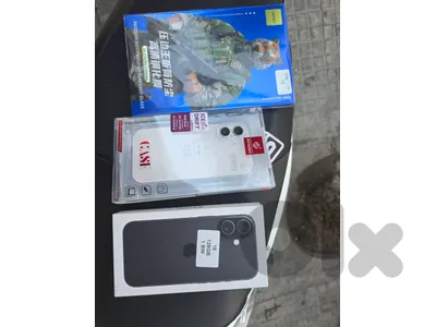 Iphone 16 + Protector + case