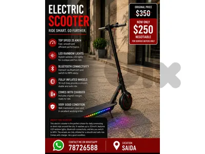 electric scooter