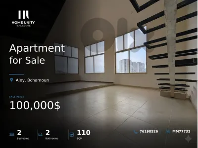 apartment for sale in bchamoun