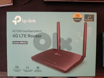 Tp Link Archer Mr 402 4G LTE Router and Mesh Wifi Extender