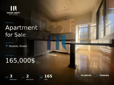 apartment for sale in baabda/bsaba