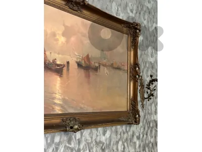 لوحه رسم زيتي