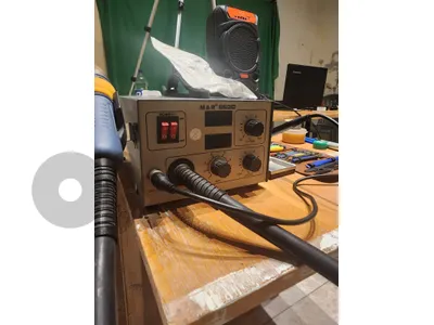 heat gun and soldering iron