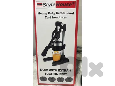 cast iron juicer