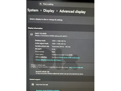 Cooler Master GM27-FQ ARGB 27” Gaming Monitor – 165Hz QHD