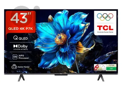 QLED TCL 43' Smart UHD تلفزيون تي سي أل سمارت الأصلي