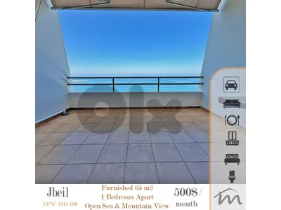 Jbeil | Furnished 1 Bedroom Apart | Prime Location | Panoramic View