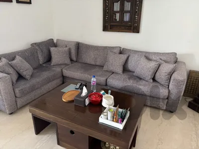 L shapes sofa