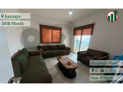 Furnished Apartment for rent Aannaya with Open Mountain View !!