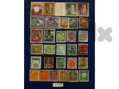 Germany Reich Nazi Hitler 30 stamps Lot# B-669