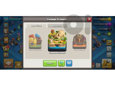 clash of clans account