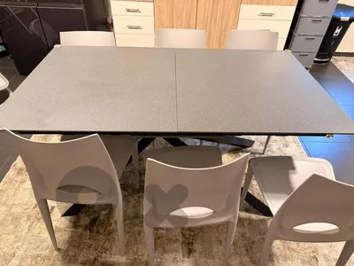 Dining table with chairs
