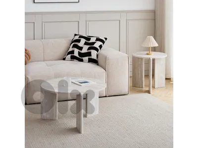 Nested table New in box stone color