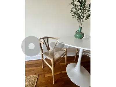 timless dining chair Natural Wood New