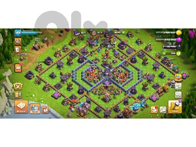 High-Level Clash Royale & Clash of Clans Account