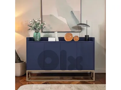 navy blue sideboard new in box modern
