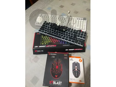 mechanicle keyboard and mouses