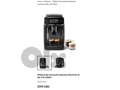 fully automatic coffee machine