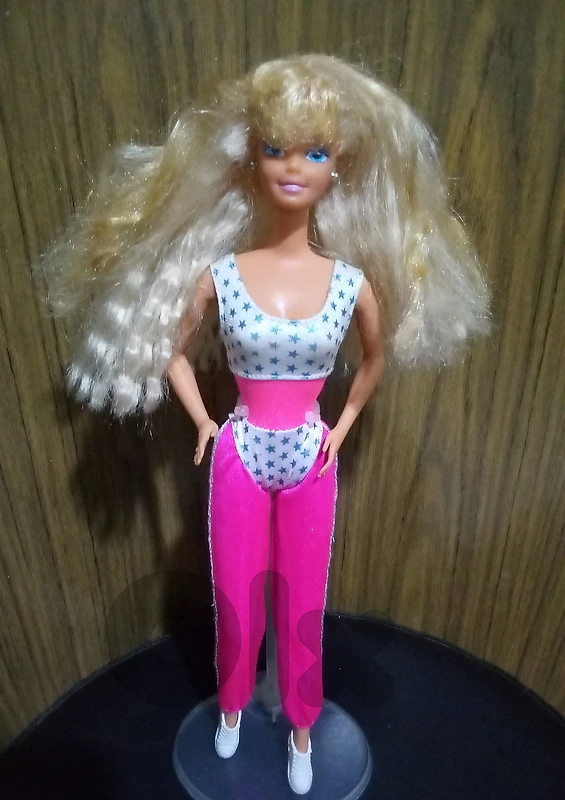 Barbie &THE ALL STARS Rare Mattel89+her own wears +shoes great doll=47