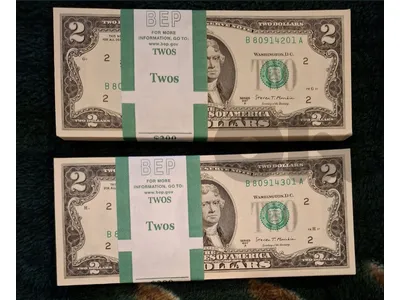 2 dollars  banknotes