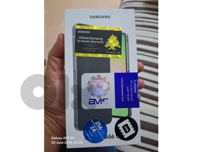 galaxy A56 5g RAM 12 256 uasd 3 days