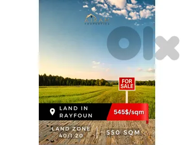 Rayfoun | 550 sqm | Prime Location