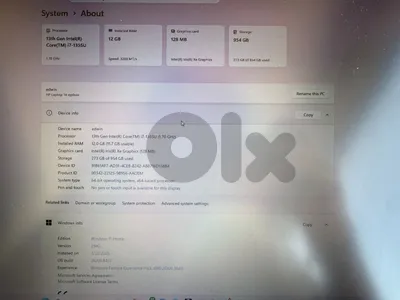 HP Core i7 13th Gen / 12GB RAM / 1TB SSD