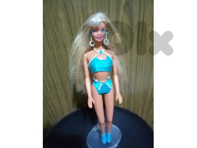 PEARL BEACH Barbie Rare Mattel97 Great doll+swimwear+earrings+Shoes=47
