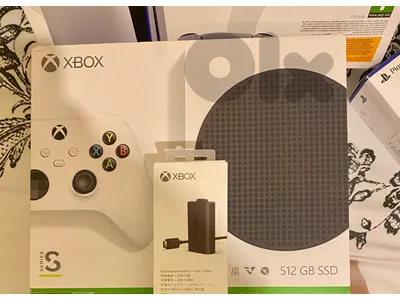 xbox seris s and battary pack
