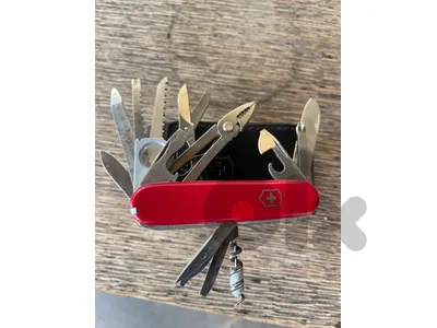 Victorinox SwissChamp SOS Kits, with bundle pouch and survival kit