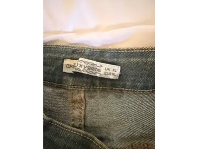 jean skirt