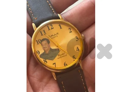 Rare Vintage Saddam Hussein watch Omax