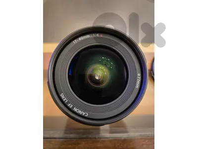 Canon lens EF 17-40 mm F/4L USM - excellent condition