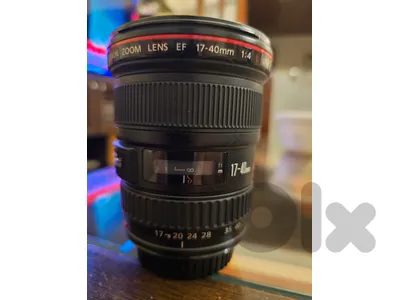 Canon lens EF 17-40 mm F/4L USM - excellent condition