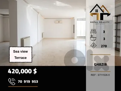 apartments for sale in ghazir keserouan شقق للبيع في غزير كسروان