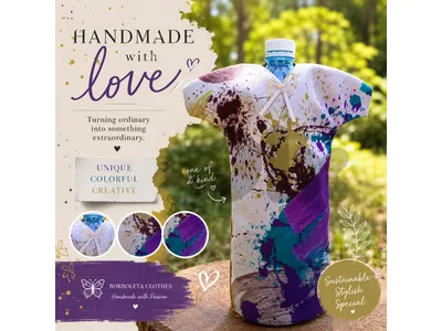 Handmade bottles dresses for only 7$
