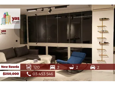 New Rawda 120m2 | Furnished | Luxurious | Prime Location | PA |