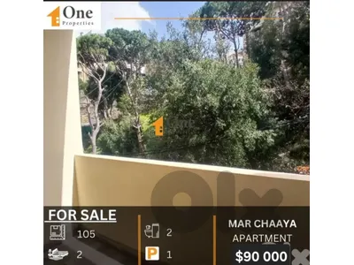 APARTMENT FOR SALE IN MAR CHAAYA - BROUMANA APARTMENT FOR SALE IN MAR CHAAYA - BROUMANA