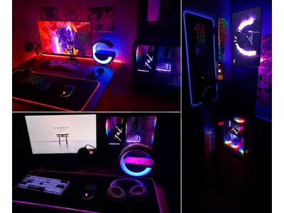 🔥 complete RGB gaming setup-RTX3060TI+200Hz monitor+accessory 🔥