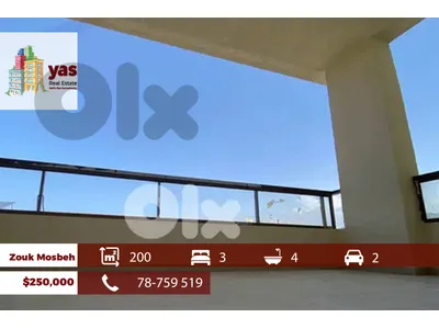 Zouk Mosbeh 200m2 | Brand New | Open View | Modern | EL
