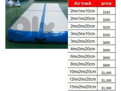 Air track, kwon brand & all Taekwondo equipments