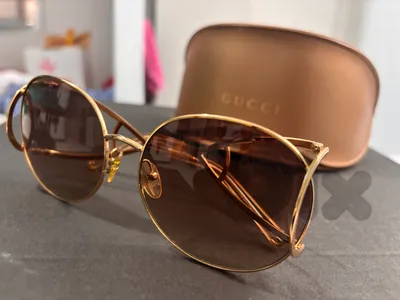 GUCCI Oversized Round Sunglasses